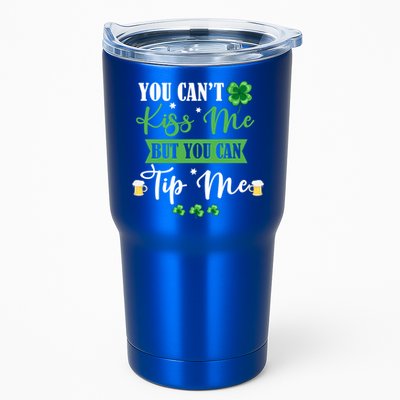 Waitress Bartender Waiter St Patrick's Day Lucky Shamrock Funny Gift Tumbler