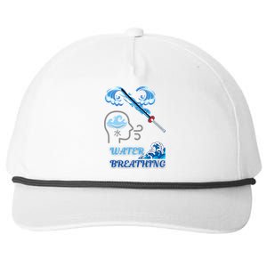 Water Breathing Snapback Five-Panel Rope Hat