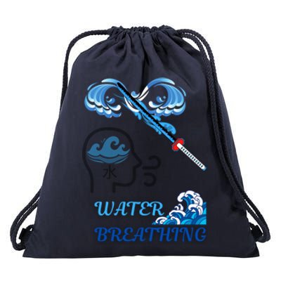 Water Breathing Drawstring Bag