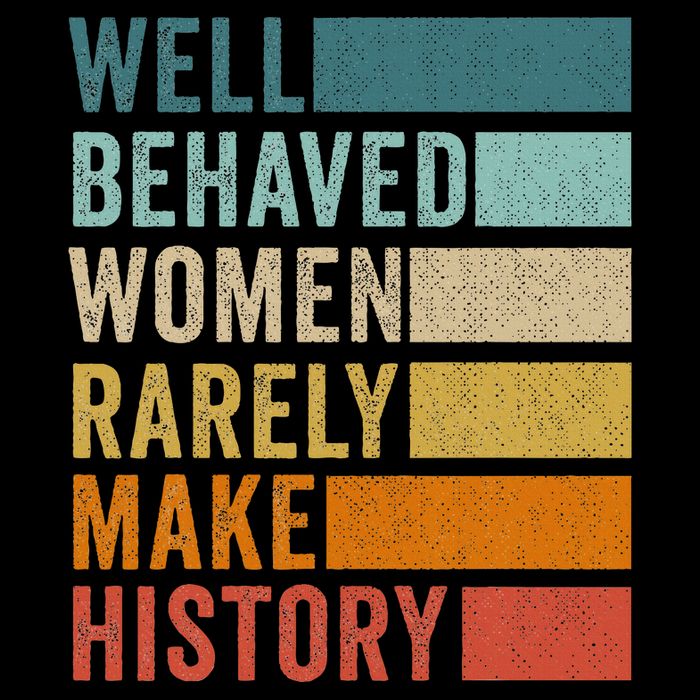 Well Behaved Women Rarely Make History Mesh Reversible Basketball Jersey Tank