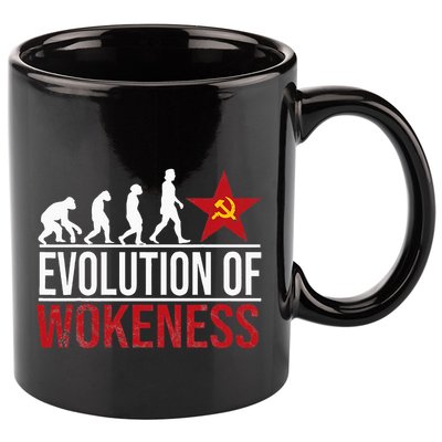 Wokeness Breeds Weakness 11oz C Handle Ceramic Mug