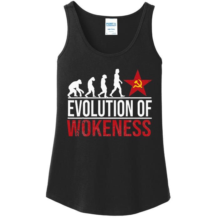 Wokeness Breeds Weakness Ladies Essential Tank