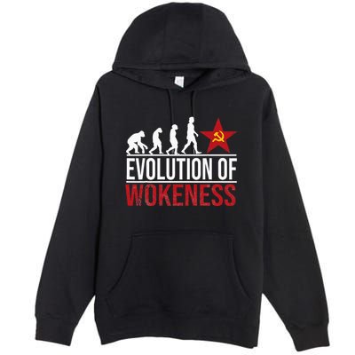 Wokeness Breeds Weakness Premium Pullover Hoodie