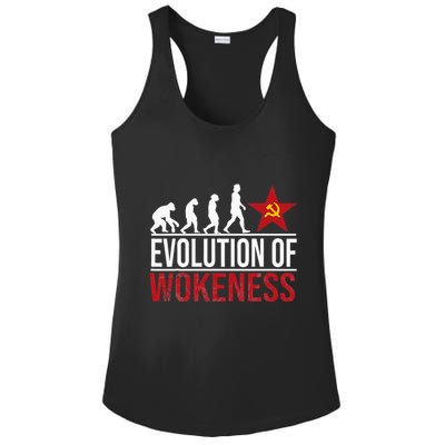 Wokeness Breeds Weakness Ladies PosiCharge Competitor Racerback Tank