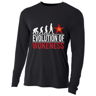 Wokeness Breeds Weakness Cooling Performance Long Sleeve Crew