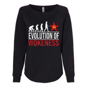 Wokeness Breeds Weakness Womens California Wash Sweatshirt