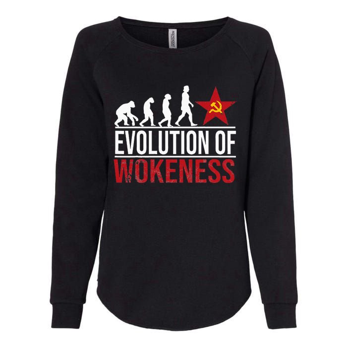 Wokeness Breeds Weakness Womens California Wash Sweatshirt