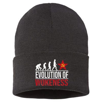 Wokeness Breeds Weakness Sustainable Knit Beanie
