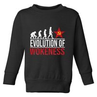 Wokeness Breeds Weakness Toddler Sweatshirt