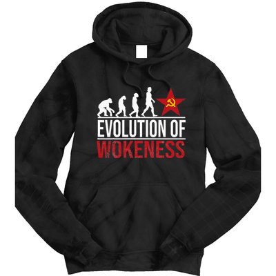 Wokeness Breeds Weakness Tie Dye Hoodie