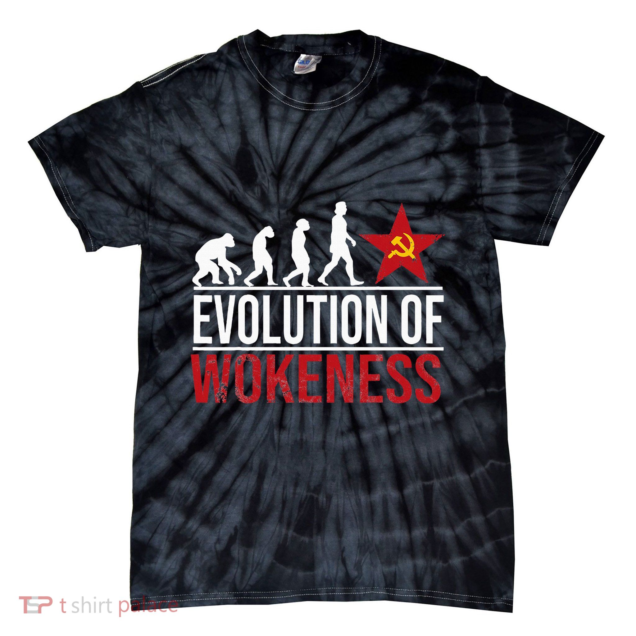 Wokeness Breeds Weakness Tie-Dye T-Shirt
