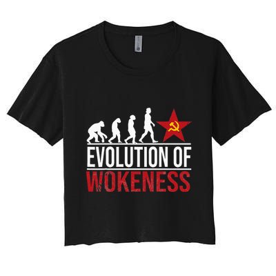 Wokeness Breeds Weakness Crop Top
