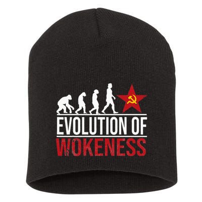 Wokeness Breeds Weakness Short Acrylic Beanie