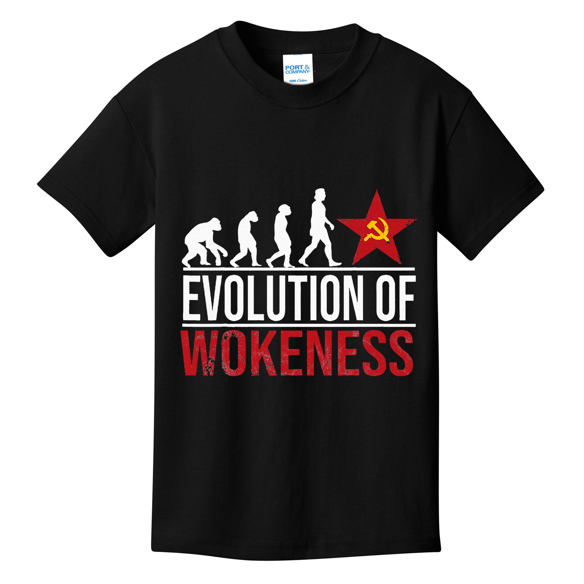 Wokeness Breeds Weakness Kids T-Shirt