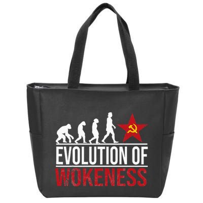 Wokeness Breeds Weakness Zip Tote Bag