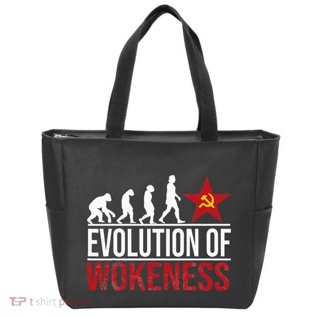Wokeness Breeds Weakness Zip Tote Bag