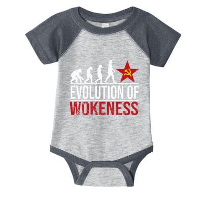 Wokeness Breeds Weakness Infant Baby Jersey Bodysuit