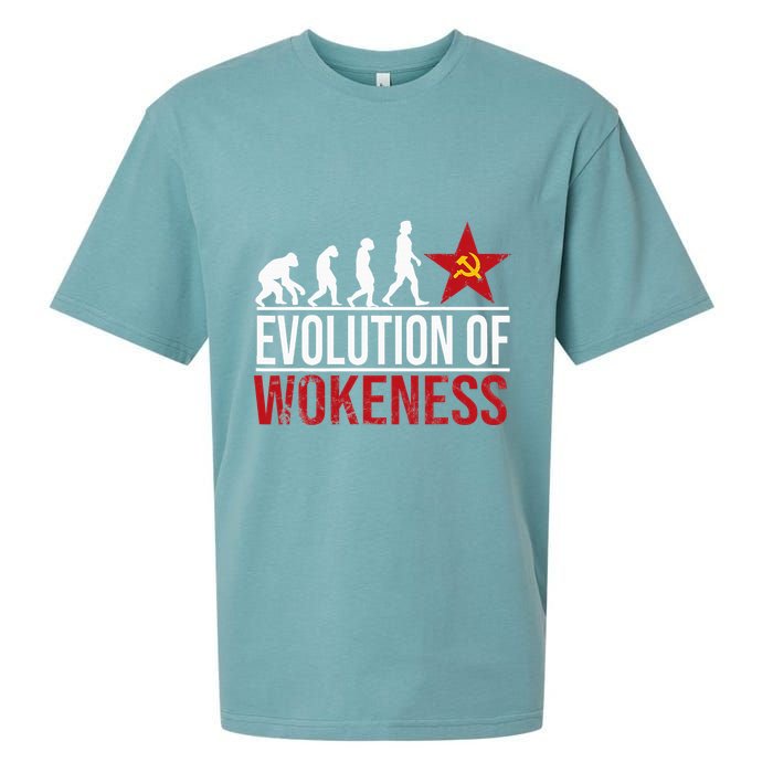 Wokeness Breeds Weakness Sueded Cloud Jersey T-Shirt