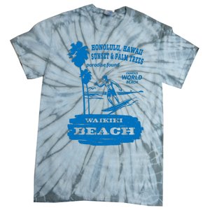 Waikiki Beach Tie-Dye T-Shirt