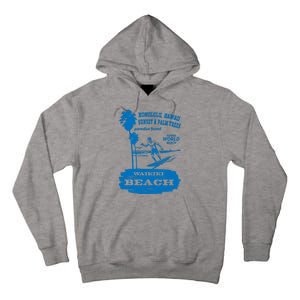 Waikiki Beach Tall Hoodie