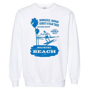 Waikiki Beach Garment-Dyed Sweatshirt