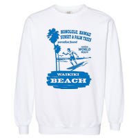 Waikiki Beach Garment-Dyed Sweatshirt