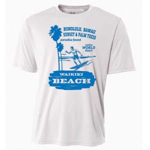 Waikiki Beach Cooling Performance Crew T-Shirt