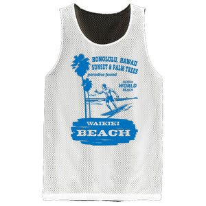 Waikiki Beach Mesh Reversible Basketball Jersey Tank