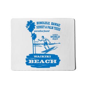 Waikiki Beach Mousepad