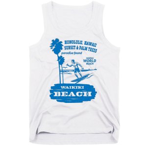 Waikiki Beach Tank Top