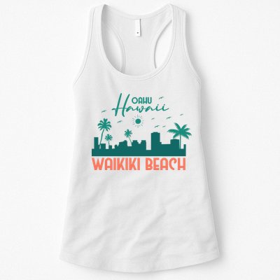 Waikiki Beach Womens Tank Top