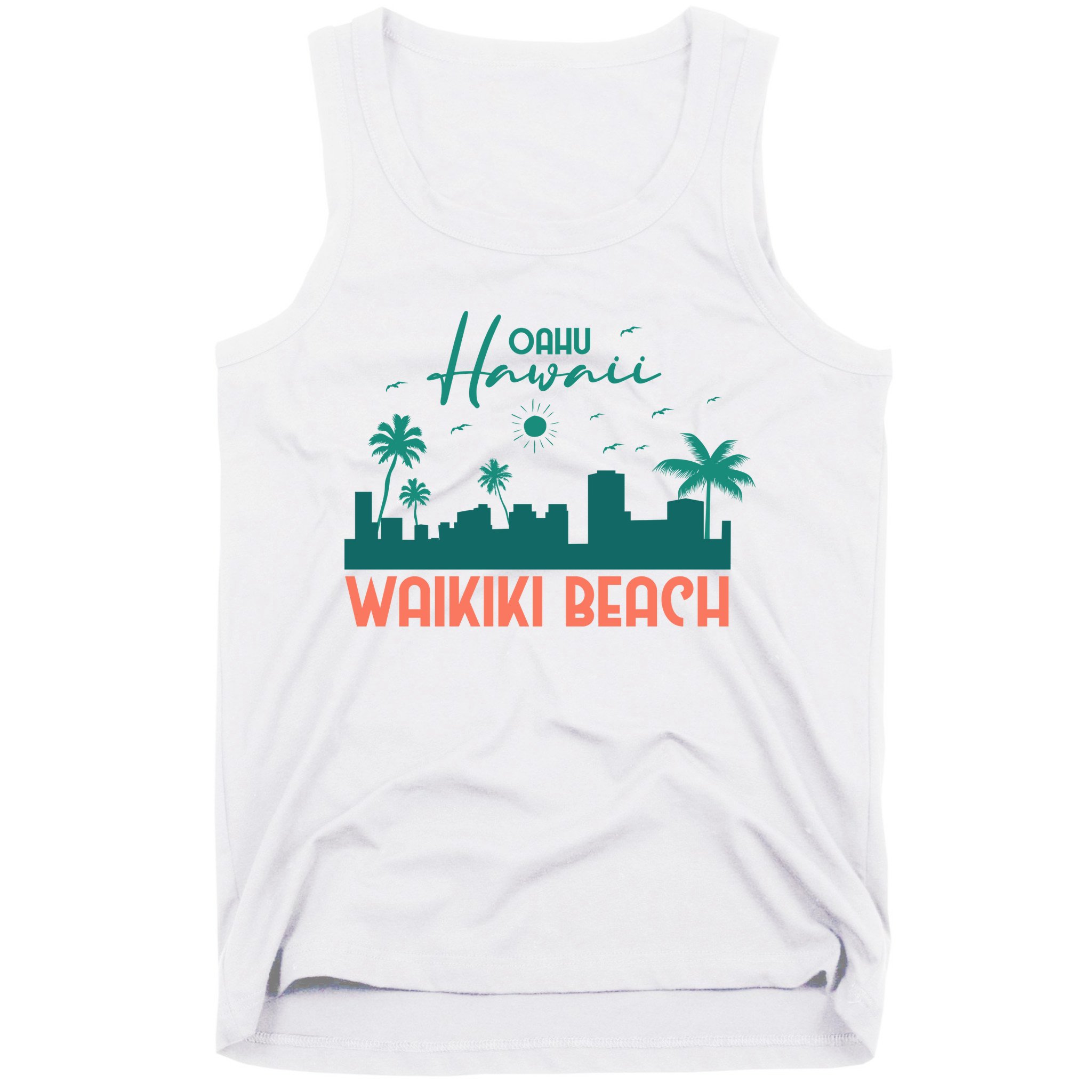 Waikiki Beach Tank Top