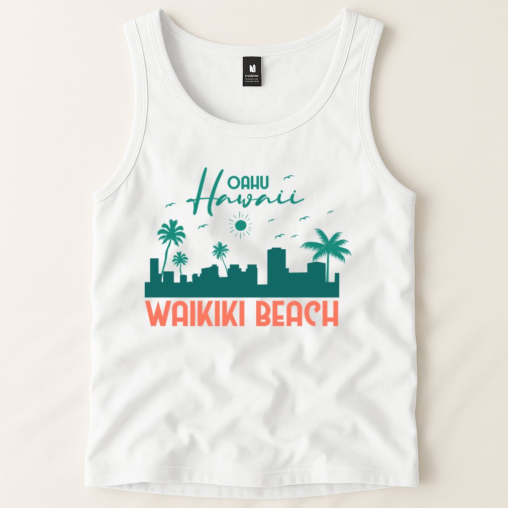 Waikiki Beach Tank Top