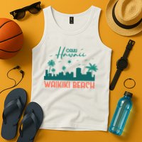 Waikiki Beach Tank Top