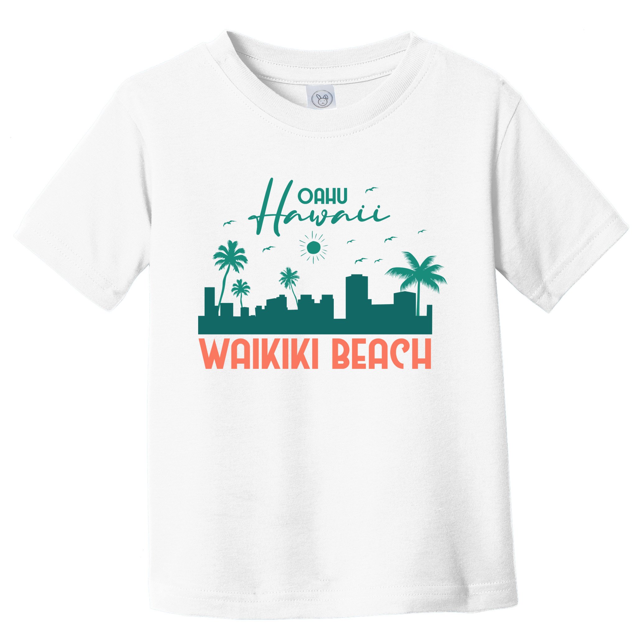 Waikiki Beach Toddler T-Shirt