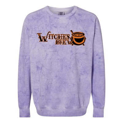 Witches Brew Colorblast Crewneck Sweatshirt