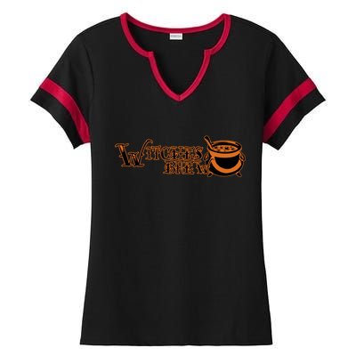 Witches Brew Ladies Halftime Notch Neck Tee