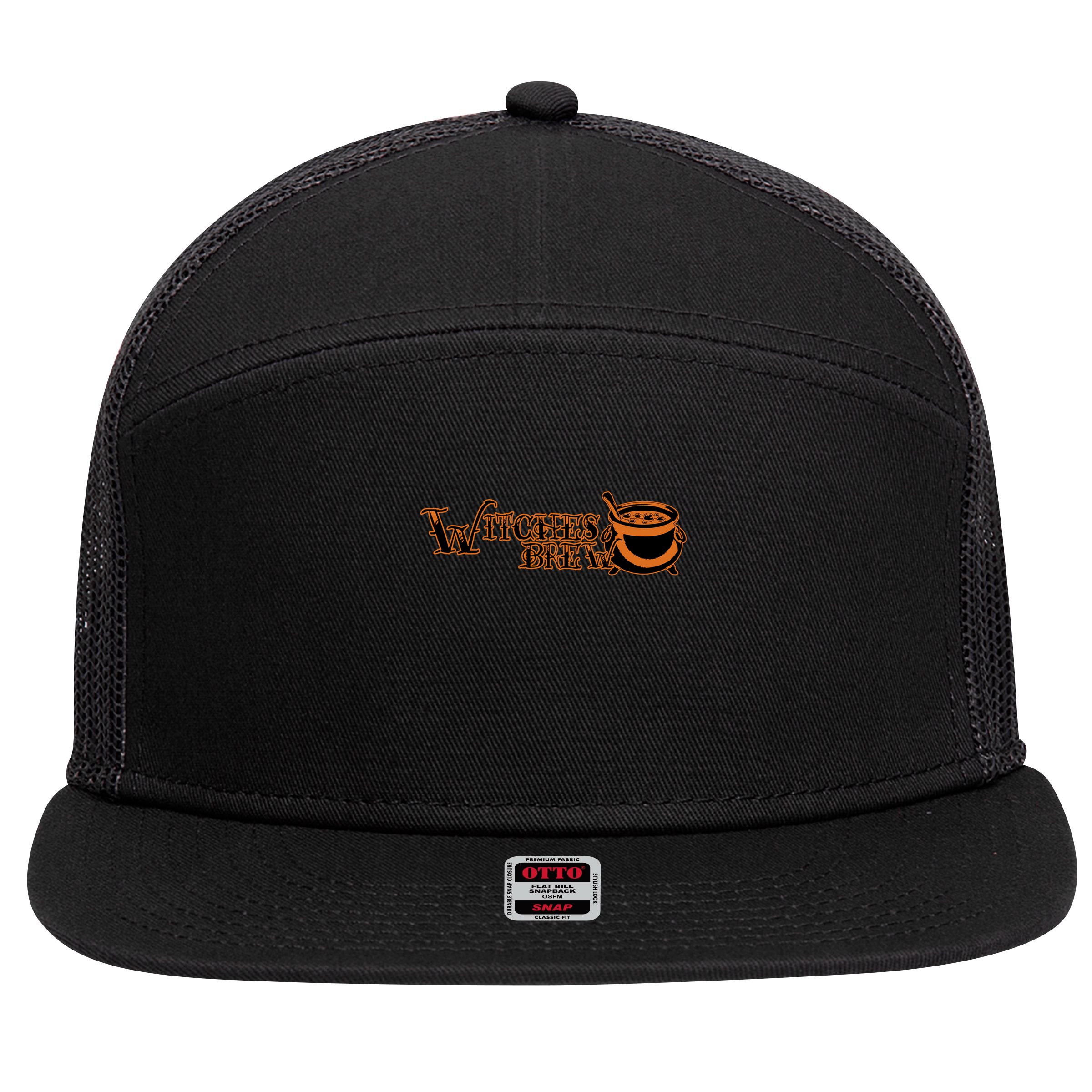 Witches Brew 7 Panel Mesh Trucker Snapback Hat