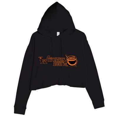 Witches Brew Crop Fleece Hoodie