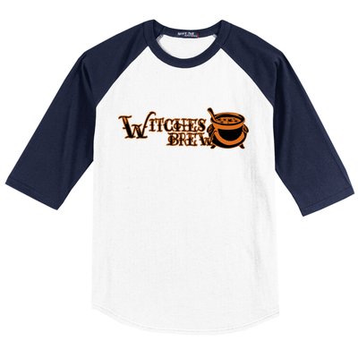 Witches Brew Baseball Sleeve Shirt