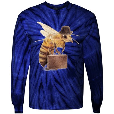 Worker Bee Tie-Dye Long Sleeve Shirt