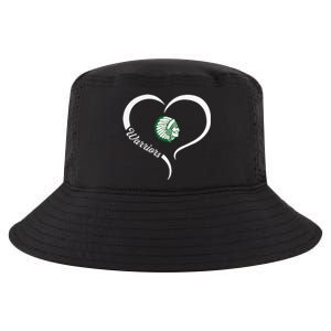 West Branch Warriors Logo Half Heart Slogan Hs Cool Comfort Performance Bucket Hat