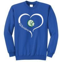 West Branch Warriors Logo Half Heart Slogan Hs Sweatshirt