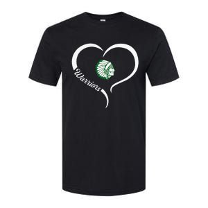 West Branch Warriors Logo Half Heart Slogan Hs Softstyle CVC T-Shirt