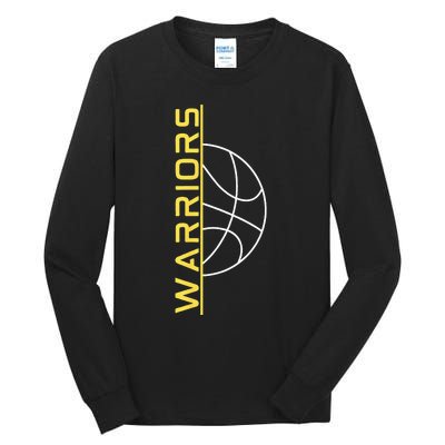 Warriors Basketball Tall Long Sleeve T-Shirt