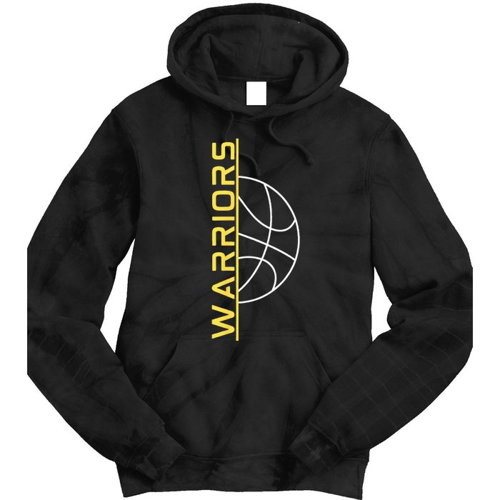 Warriors Basketball Tie Dye Hoodie