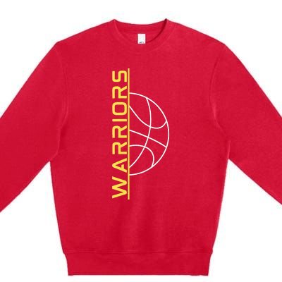 Warriors Basketball Premium Crewneck Sweatshirt