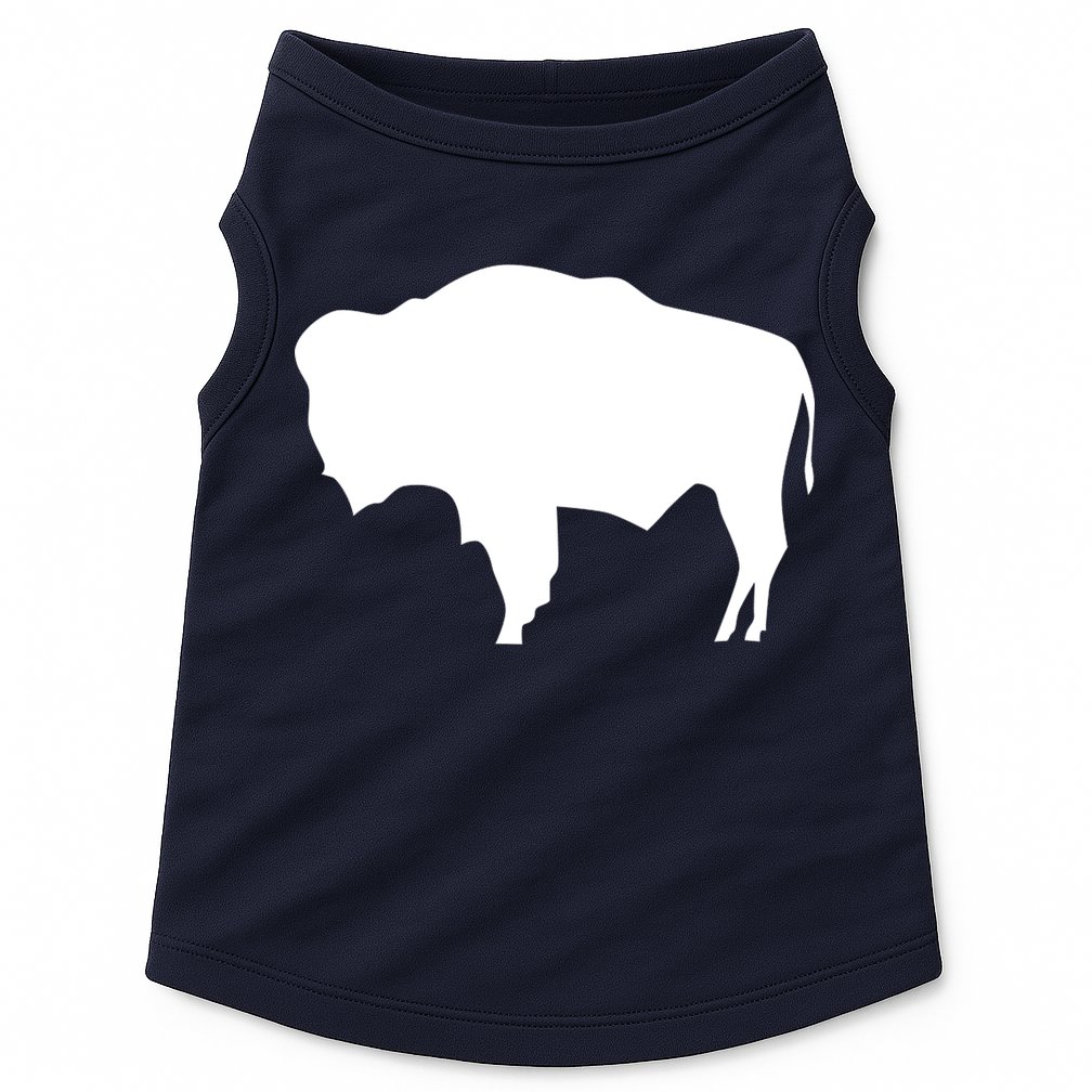 Wyoming Bison Doggie Tank