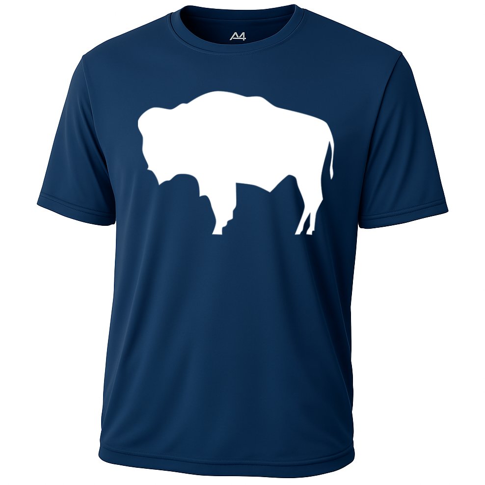 Wyoming Bison Cooling Performance Crew T-Shirt