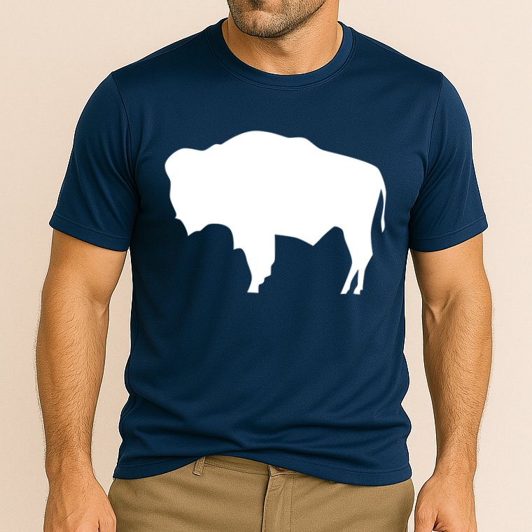 Wyoming Bison Cooling Performance Crew T-Shirt